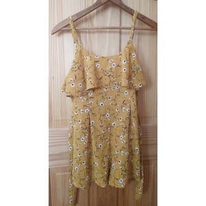 Ditsy Floral Ruffle Romper